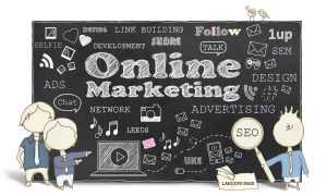 Online Marketing Graphic